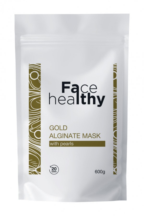 FALTHY (Фелсі) Дойпак Золота альгінатна маска з перлинами 600g