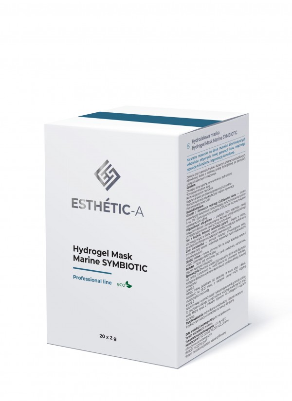ESTHETIC-A Гідрогелева маска / Нydrogel Mask Marine SYMBIOTIC 20x2g