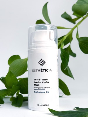 ESTHETIC-A Трифазна золота маска Caviar / Three-Phase Golden Caviar Mask 100ml