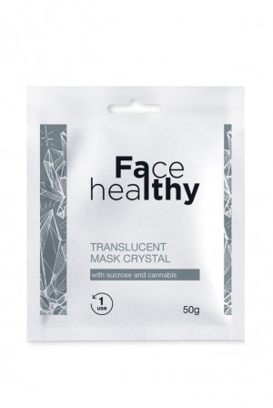 FALTHY (Фелсі) Саше Транслюцентна маска CRYSTAL з цукрозою та канабісом 50g