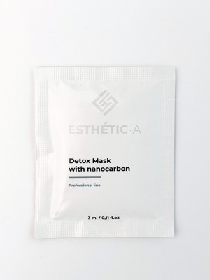 ESTHETIC-A Маска детокс с наноуглем / Detox mask with nanocarbon 20х3ml