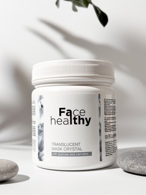 FALTHY (Фелсі) Транслюцентна маска CRYSTAL з цукрозою та канабісом 350g